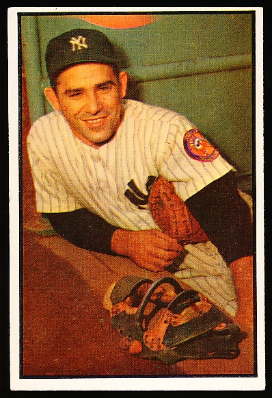1953 Bowman Bb Color- #121 Yogi Berra, Yankees