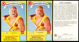 1987 Circle K Supermatch Wrestling Cards #1 Hulk Hogan- 3 Cards