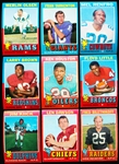 1971 Topps Football- 80 Diff