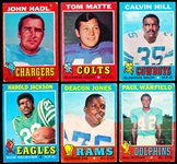 1971 Topps Football- 60 Diff