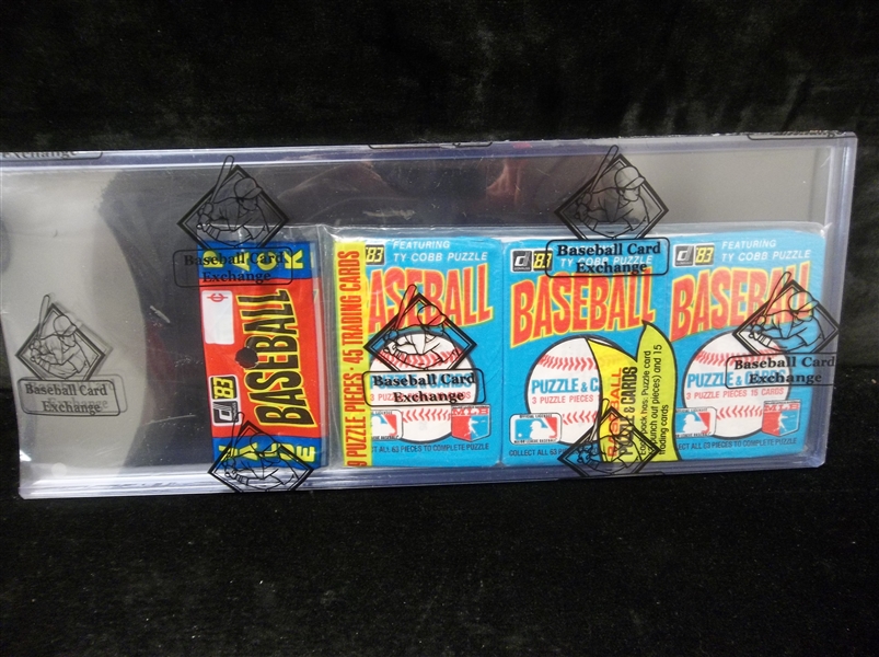 1983 Donruss Baseball- 45 Card Unopened Rack Pack (3 Wax Packs Inside)