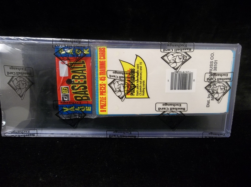 Lot Detail - 1983 Donruss Baseball- 45 Card Unopened Rack Pack (3 Wax ...