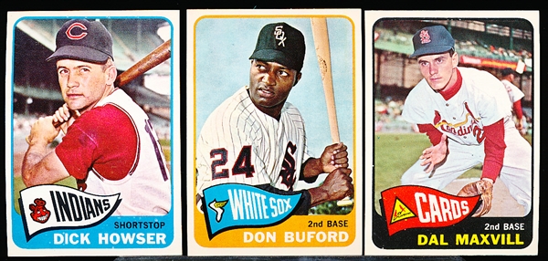 Lot Detail - 1965 Topps Baseball- 22 Diff