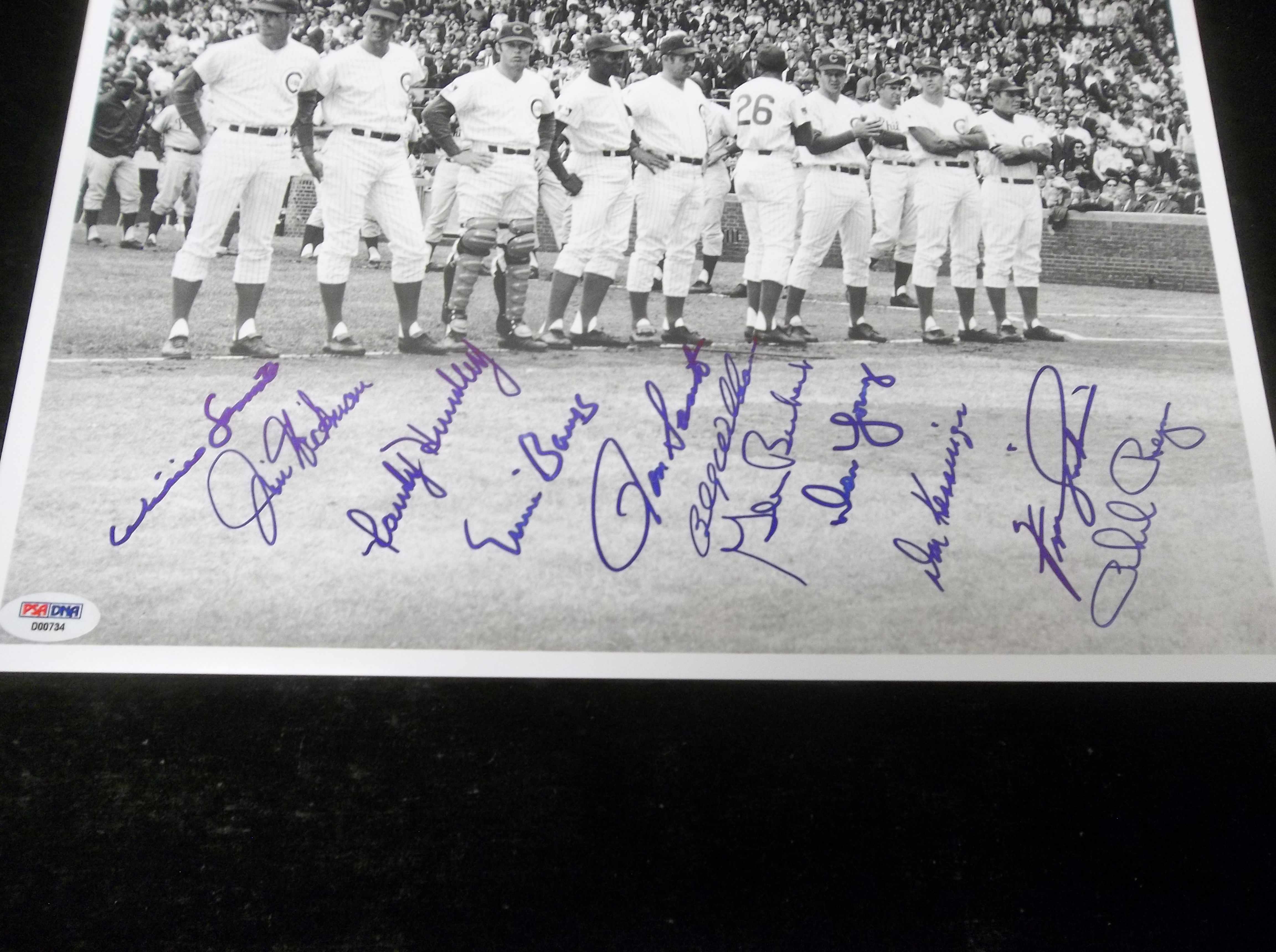 1969 Chicago Cubs Autographed Jersey