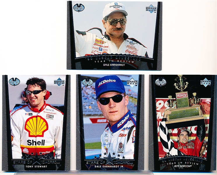 1999 Upper Deck Victory Circle NASCAR- 1 Complete Set of 89 Cards