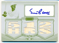 2010 Topps Triple Threads Bb- “Autographs Relics White Whale Printing Plate”- #TTAR-251 Ernie Banks, Cubs- One-of-One