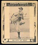 1948 Swell Sports Thrills- #10 Johnny VanderMeer- 2 No Hitters
