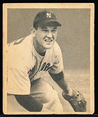 1948 Bowman Baseball- #14 Allie Reynolds, Yankees