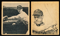 1948 Bowman Baseball- 2 Cards