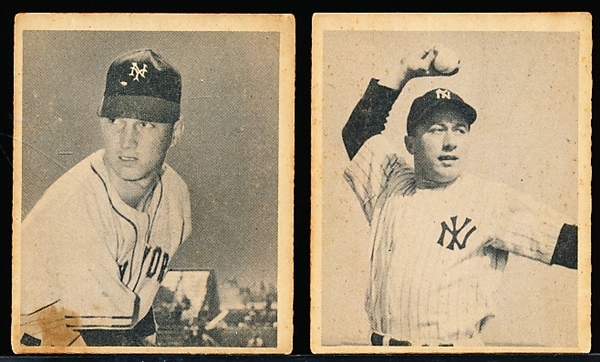 1948 Bowman Baseball- 2 Cards