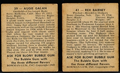 1948 Bowman Baseball- 2 Cards