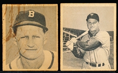 1948 Bowman Baseball- 2 Cards
