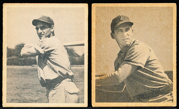 1948 Bowman Baseball- 2 Cards