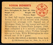 1950 Bowman Bb- #32 Robin Roberts, Phillies