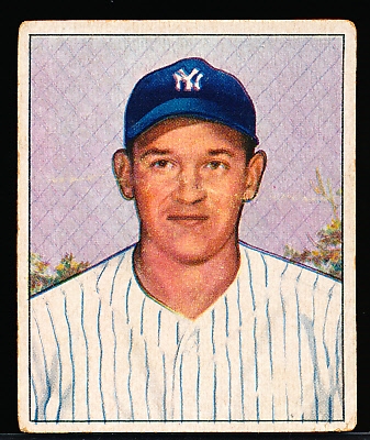 1950 Bowman Bb- #138 Allie Reynolds, Yankees