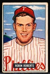 1951 Bowman Bb- #3 Robin Roberts, Phillies