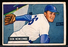 1951 Bowman Bb- #6 Don Newcombe, Brooklyn
