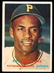 1957 Topps Baseball- #76 Bob Clemente, Pirates