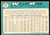 1965 Topps Baseball- #250 Willie Mays, Giants