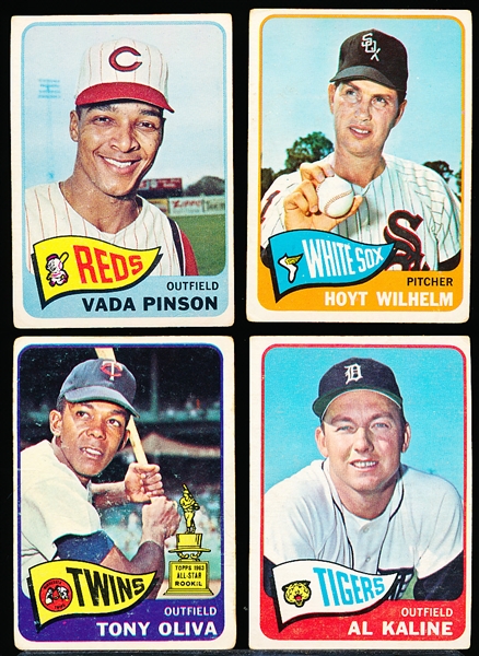 1965 Topps Bb- 4 Cards