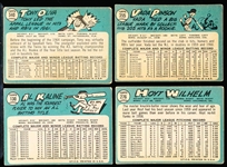 1965 Topps Bb- 4 Cards