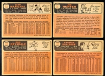 1966 Topps Baseball- 4 Diff