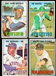 1967 Topps Bb- 4 Diff Stars
