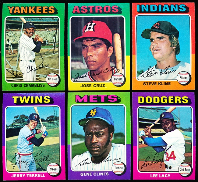 1975 Topps Bb- 30 Diff