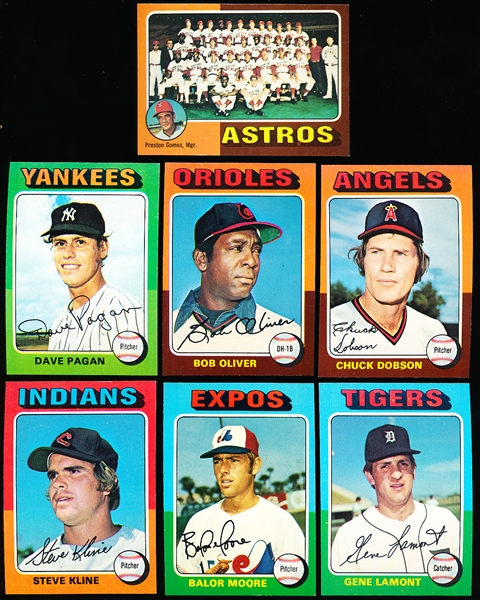 1975 Topps Bb- 30 Diff