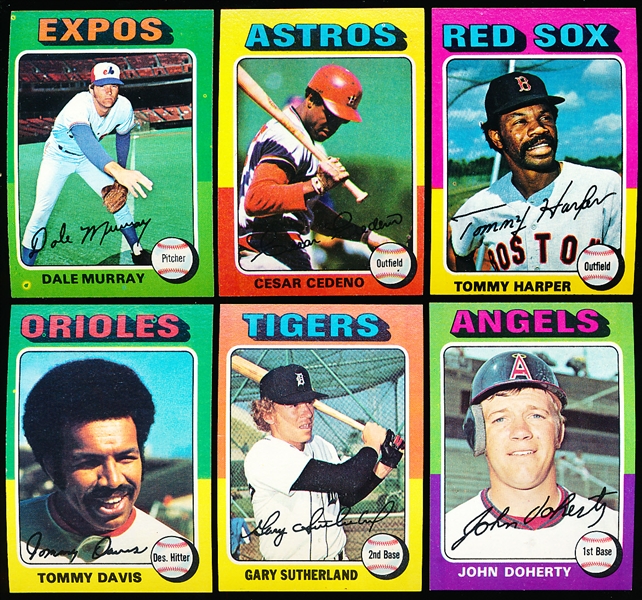1975 Topps Bb- 30 Diff.