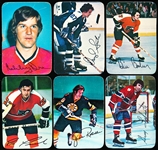 1976/77 Topps Hockey Glossy Inserts (Rounded Corner Version)- 11 Cards