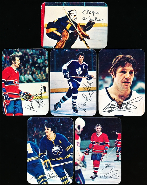 1977/78 Topps Hockey Glossy Inserts (Rounded Corner Version)- 37 Cards