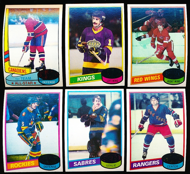 1980-81 Topps Hockey- 90 Asst- unscratched