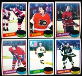1980-81 Topps Hockey- 90 Asst- unscratched