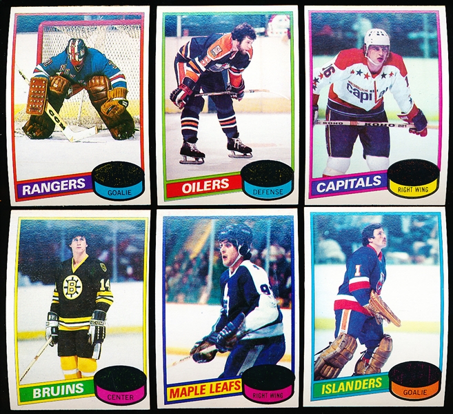 1980-81 Topps Hockey- 50 Asst- unscratched
