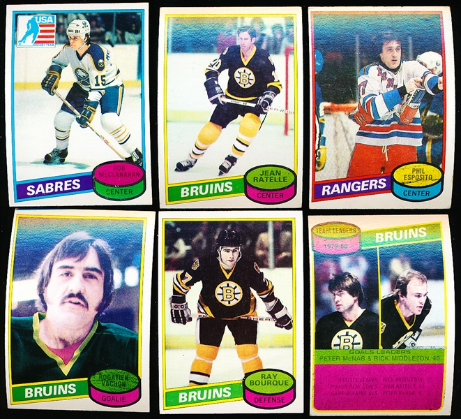 1980-81 Topps Hockey- 60 Asst