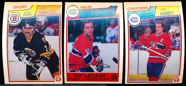 1983-84 OPC Hockey- 35 Asst