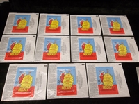 1984-85 OPC Hockey- 9 Wrappers