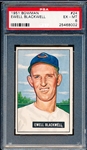 1951 Bowman Bb- #24 Ewell Blackwell, Reds- PSA Ex-Mt 6