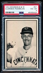 1953 Bowman Bb B&W- #21 Clarence Podbielan, Reds- PSA Vg-Ex 4
