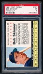 1961 Post Cereal Bb- #131 Bob Skinner, Pirates- PSA Ex 5 (Hand Cut)