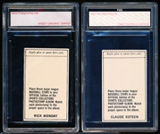 1969 MLB Photostamps- 2 Diff- FGS Graded