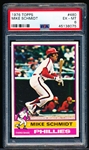 1976 Topps Baseball- #480 Mike Schmidt, Phillies- PSA Ex-Mt 6