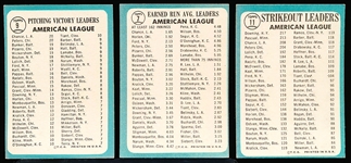 1965 Topps Baseball- 3 Diff AL Leaders