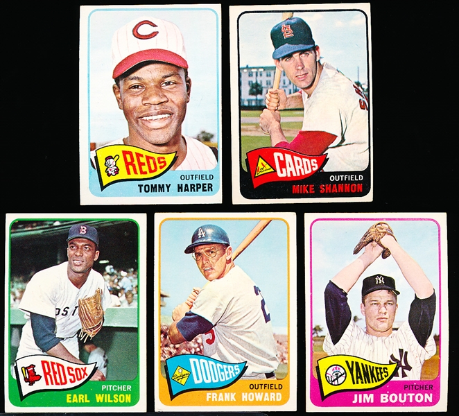 1965 Topps Baseball- 5 Diff
