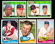 1965 Topps Baseball- 5 Diff