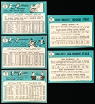 1965 Topps Baseball- 5 Diff