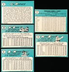 1965 Topps Baseball- 5 Diff