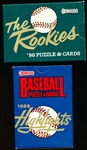 1986 Donruss Bsbl.- 2 Diff. Factory Sealed “Small” Sets