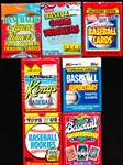 1987-91 MLB Cello Sealed Small Retail Sets- 7 Diff.